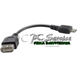 Adapter / przejściówka USB (F) na MicroUSB (M)