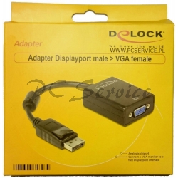 adapter Displayport - VGA (męski > żeński)     (DZIAŁAJĄCY!)