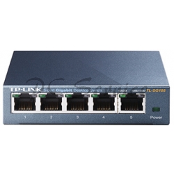 5-portowy switch / przełącznik TL-SG105 TP-Link (ver.6.0) Gigabitowy