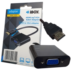 ADAPTER IBOX IAHV01 HDMI - D-SUB VGA PRZEJŚCIÓWKA