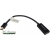Adapter Displayport MINI (Męski) > HDMI (żeński) na kablu
