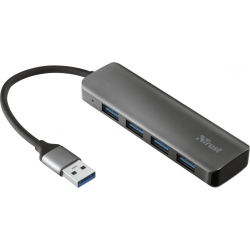 HUB USB 3.2 4-porty Trust HALYX Aluminium