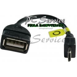 Adapter / przejściówka USB (F) na MicroUSB (M)