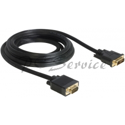 kabel / przejściówka VGA (M) - DVI-A (M) (12+5)