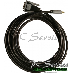 Kabel / przejściówka  HDMI - DVI-D, 5m