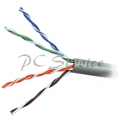 kabel sieciowy UTP kat 5e 3,5m szary
