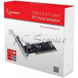 Kontroler PCI-USB 2.0 (4+1) Gembird