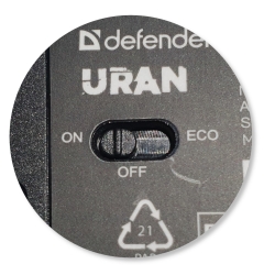 MYSZ DEFENDER GM-503 URAN OPTIC RF RGB 3200dpi 8P AKUMULATOROWA