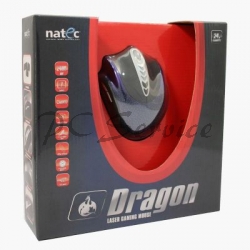 Mysz NATEC DRAGON LASER BLUE USB (GAME 2400 DPI)