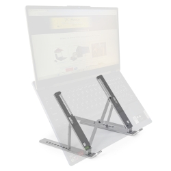 Podstawka pod laptop aluminiowa składana z 9 stopniową regulacją stojak bhp