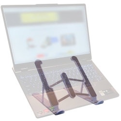 Podstawka pod laptop plastykowa składana z 6 stopniową regulacją stojak bhp