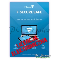 F-Secure SAFE licencja na 5 urządzeń na 1 rok