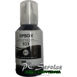 Tusz EPSON 101 EcoTank Black 127ml 7500stron  (C13T03V14A)