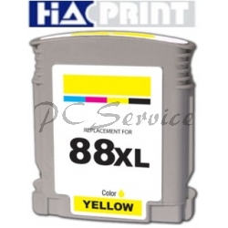 Wkład do HP HA88 XL zgodny z HP 88 C9393A - 28ml. yellow (żółty)