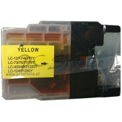 Tusz Brother-LC1220/LC1240/LC1280 yellow (GZ-4114YE) 19ml