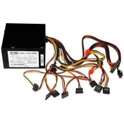 Zasilacz komputerowy I-BOX ATX 700W CUBE II CE+PFC 12cm FAN Black